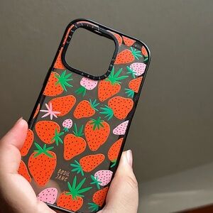 Casetify Black and Pink Phone Case with Stylish Design